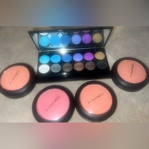 Lot of MAC Cosmetics Bold Eyeshadow and Blush Collection